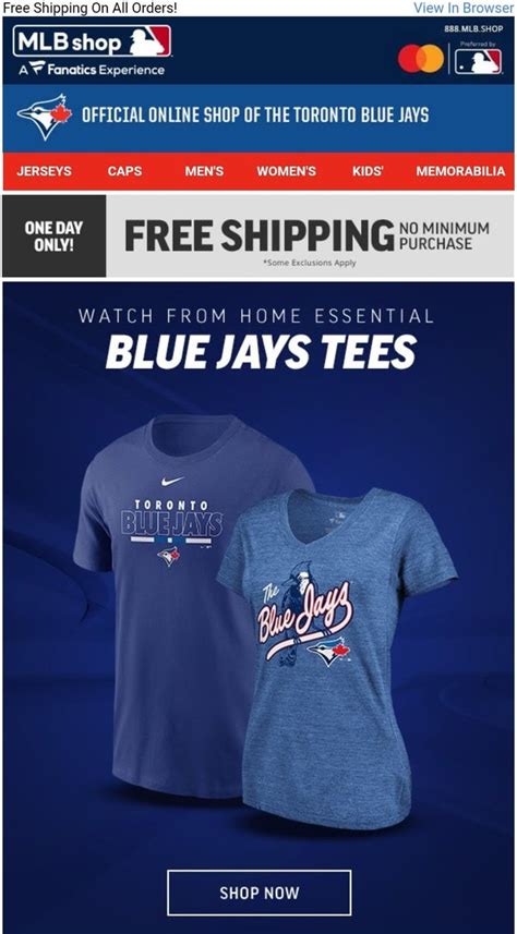 blue jays shop free shipping